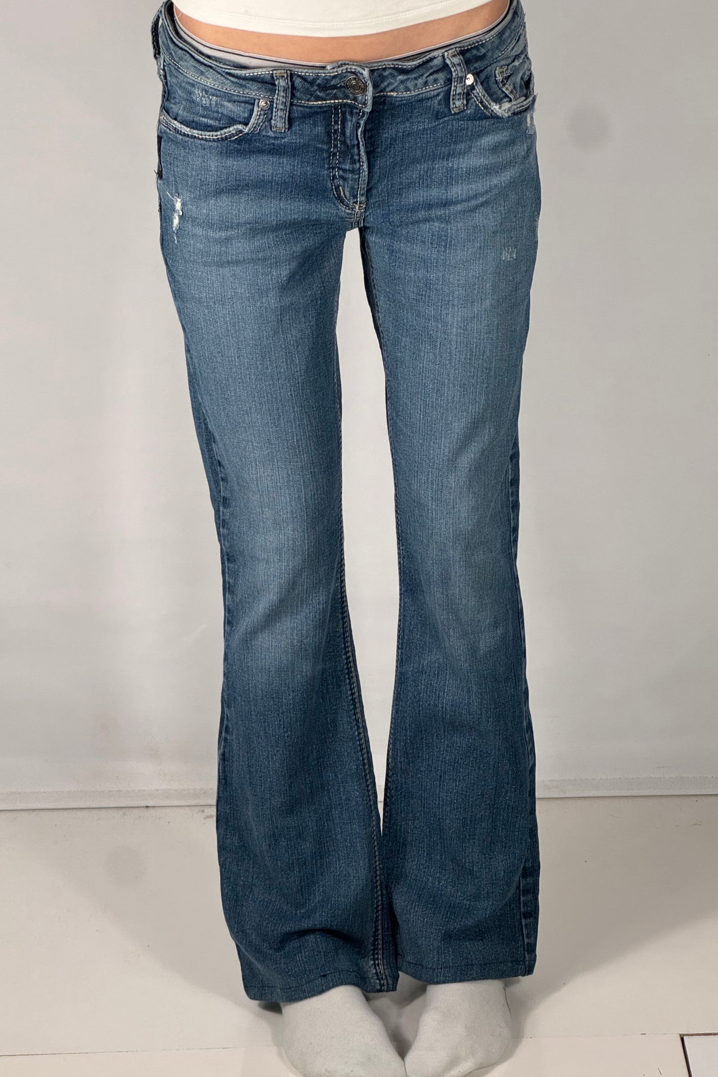 Lågmidjade jeans stl:
