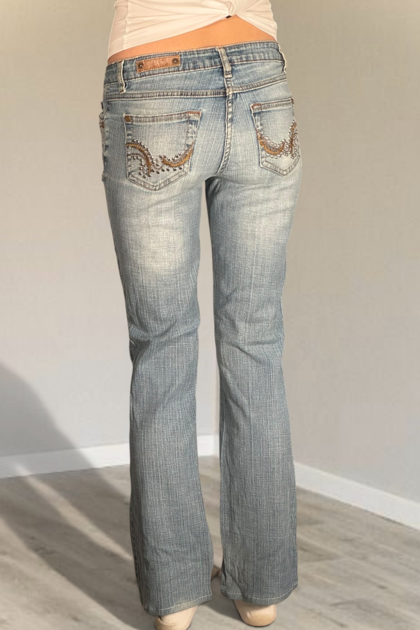 Lågmidjade jeans stl: XS
