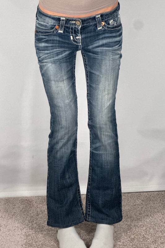Lavtaljede jeans str: XS