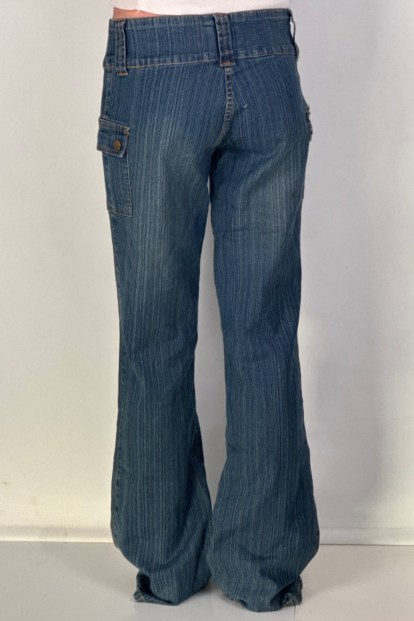 Lågmidjade jeans stl: S