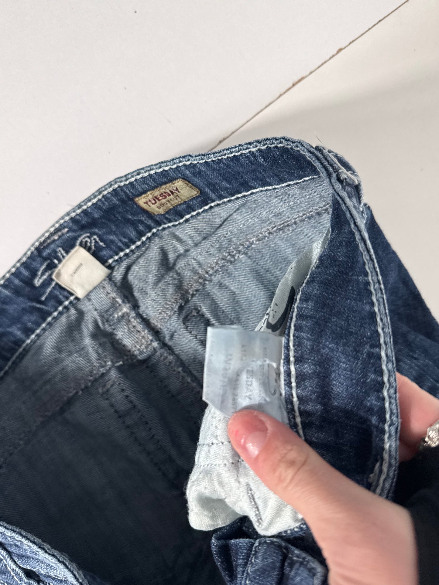 Lågmidjade jeans stl: XS