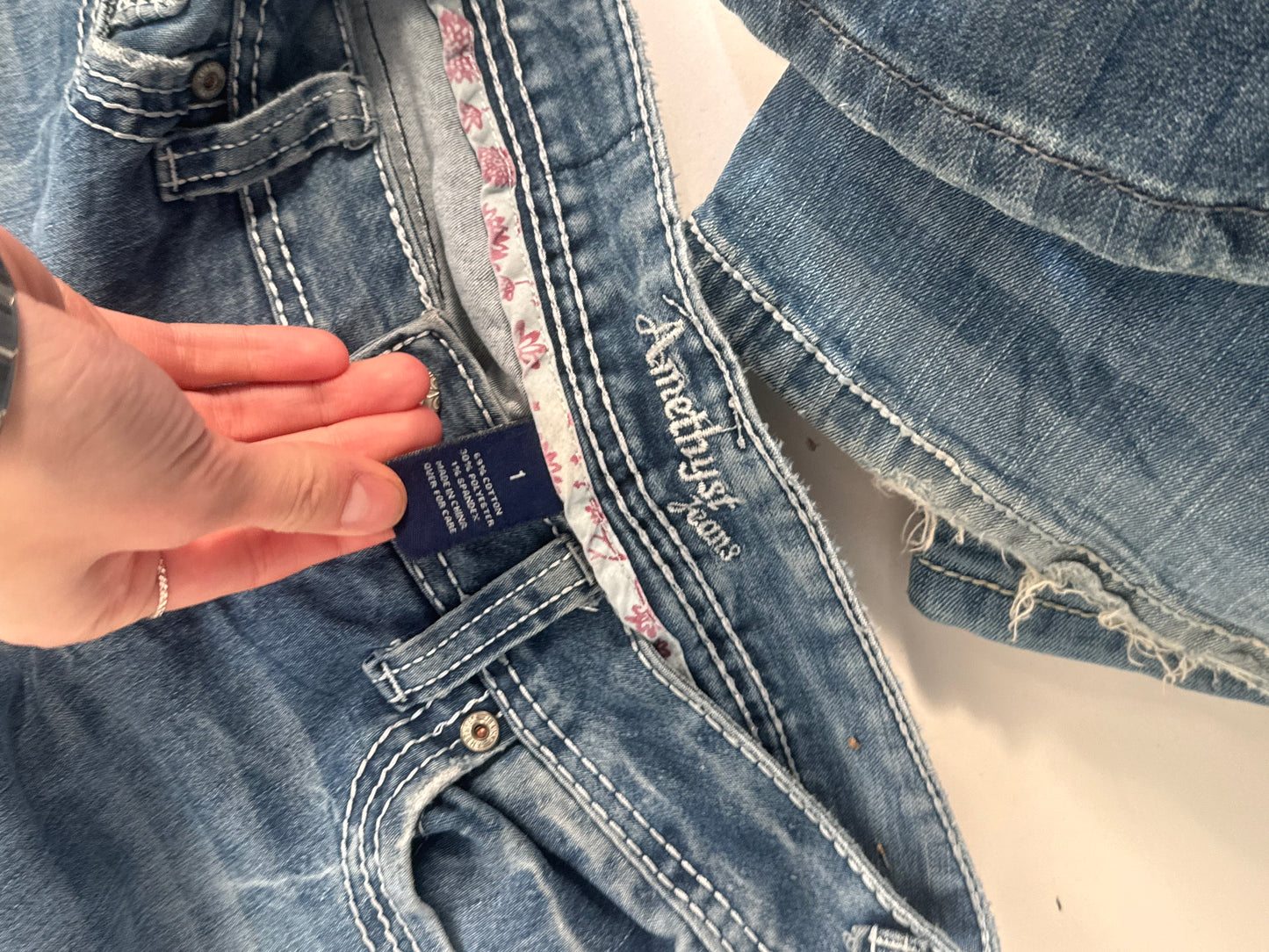 Lågmidjade jeans stl: XS