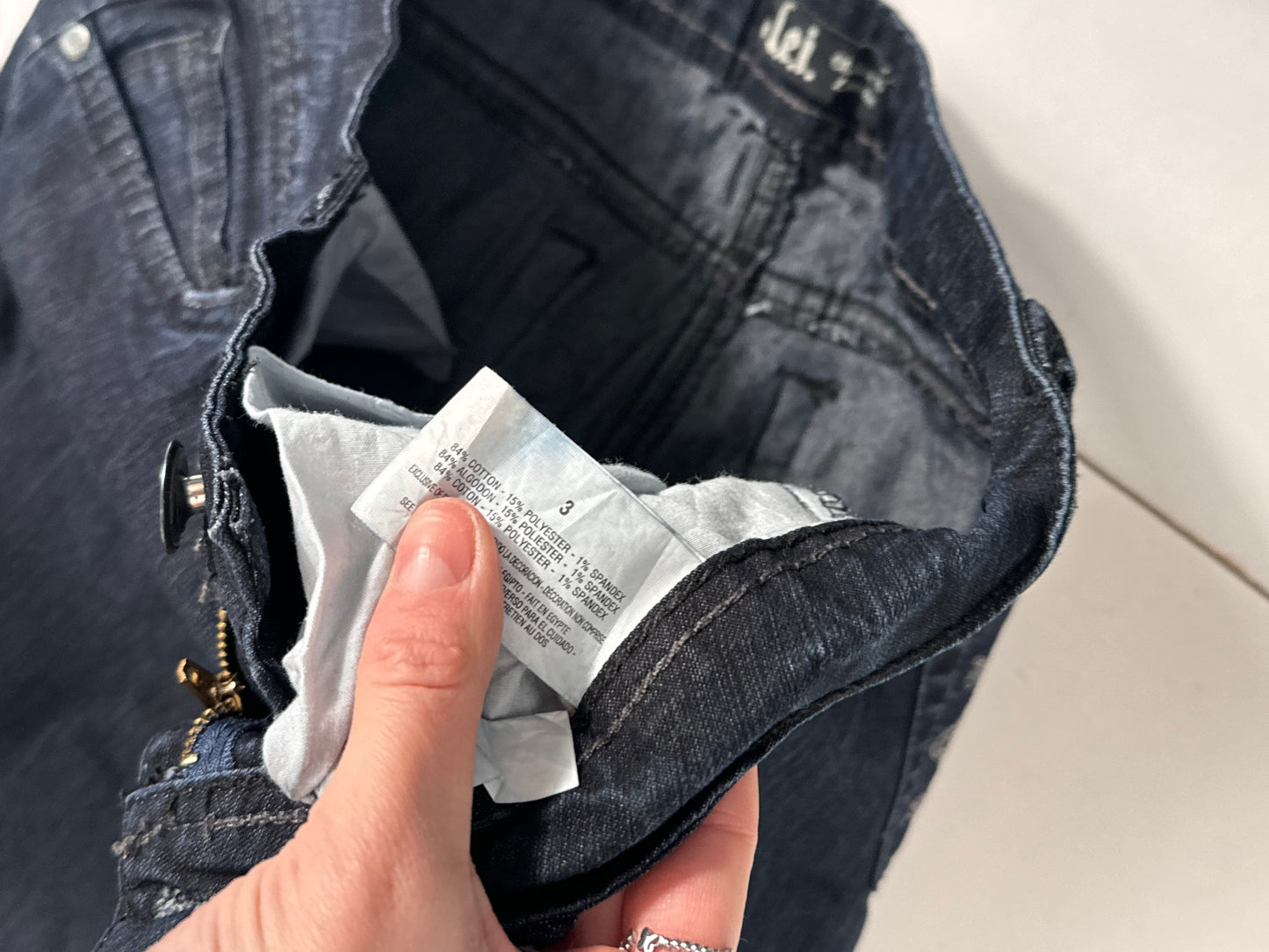 Lågmidjade jeans stl: XS