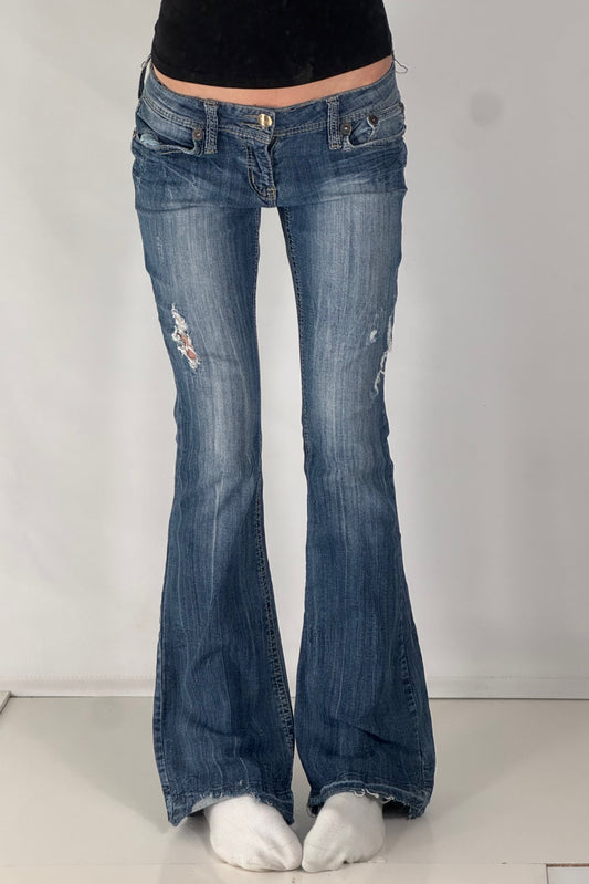 Lågmidjade jeans stl: XS