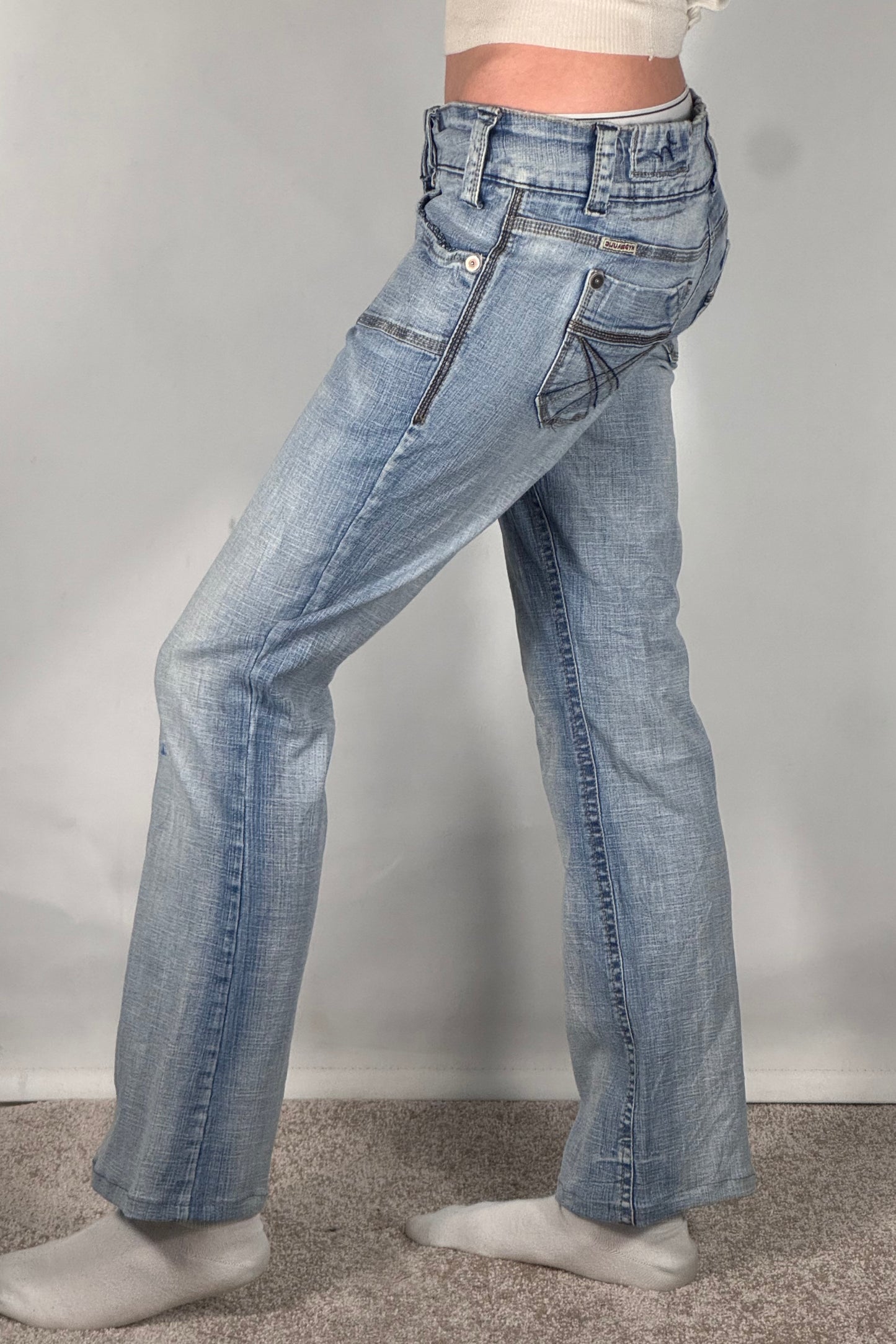 Lågmidjade jeans stl: S