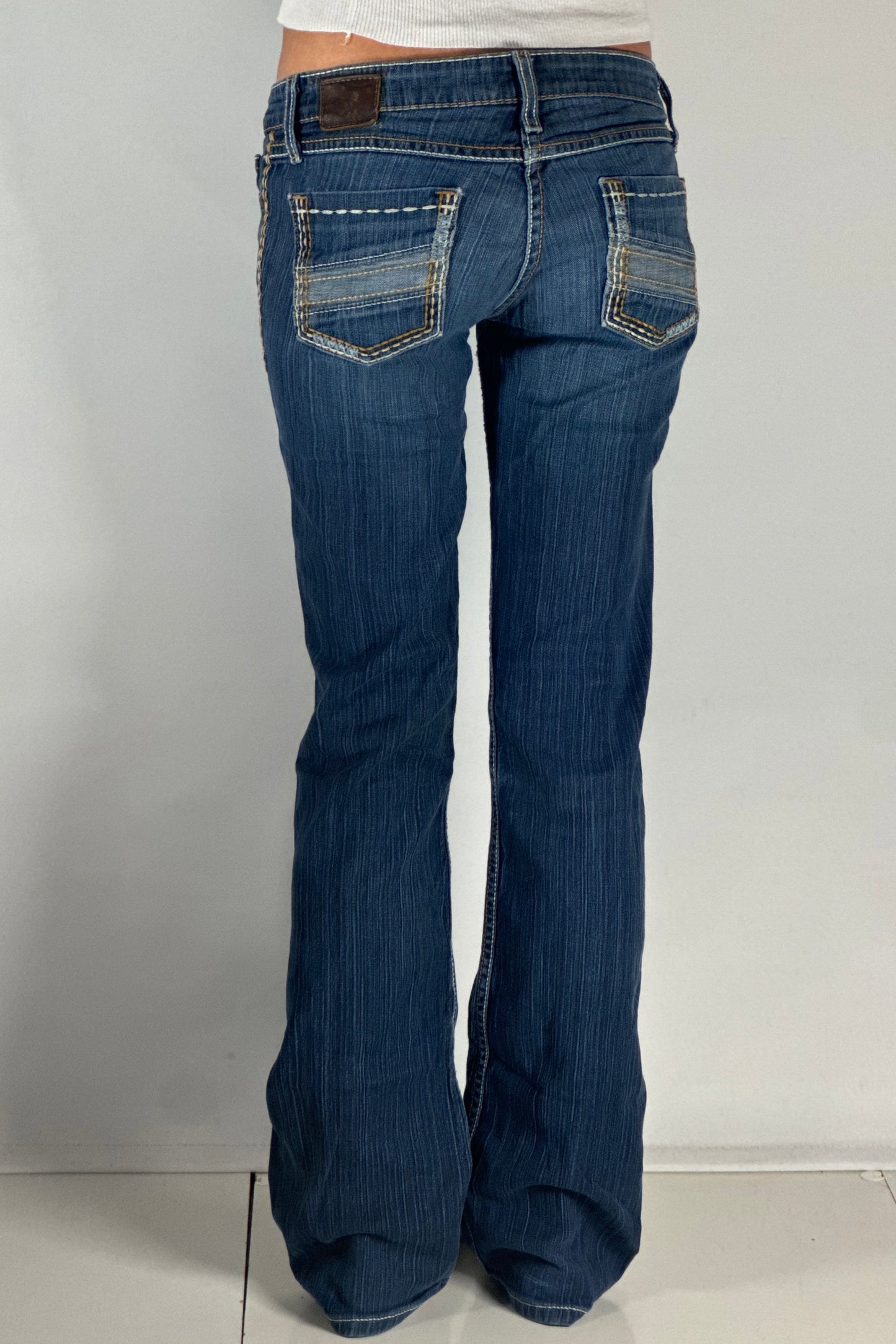 Lågmidjade jeans stl: XS