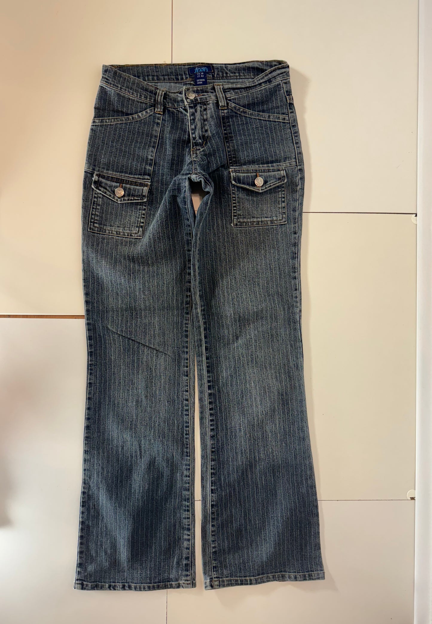 Utsvängda jeans–stl: XS/S