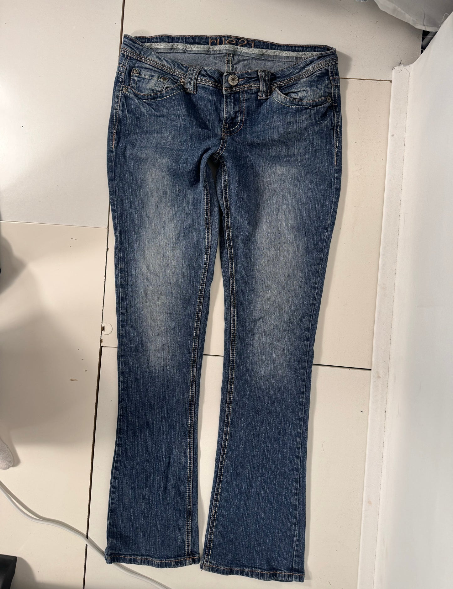 Lågmidjade jeans stl: M