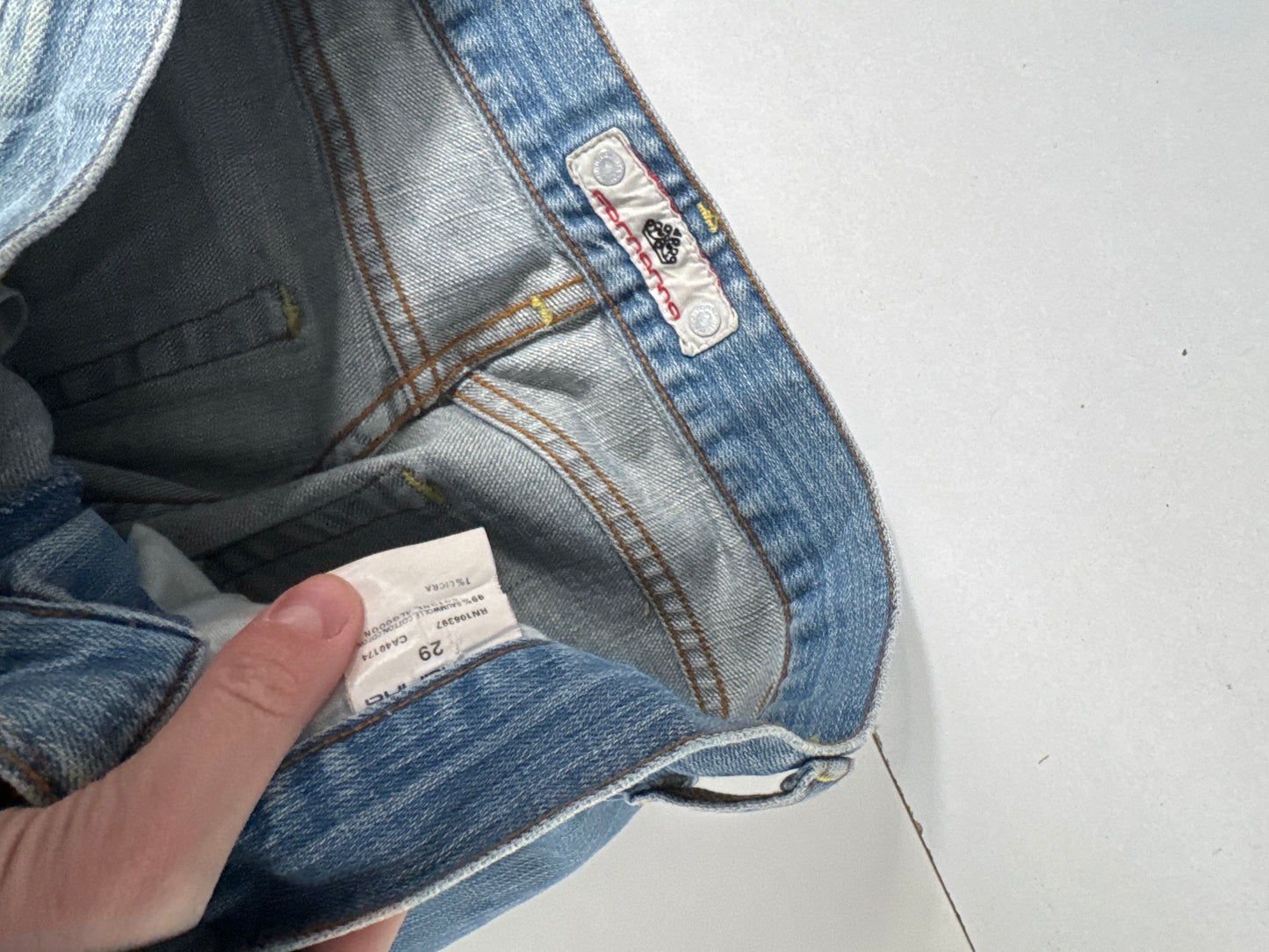 Lågmidjade jeans stl: S