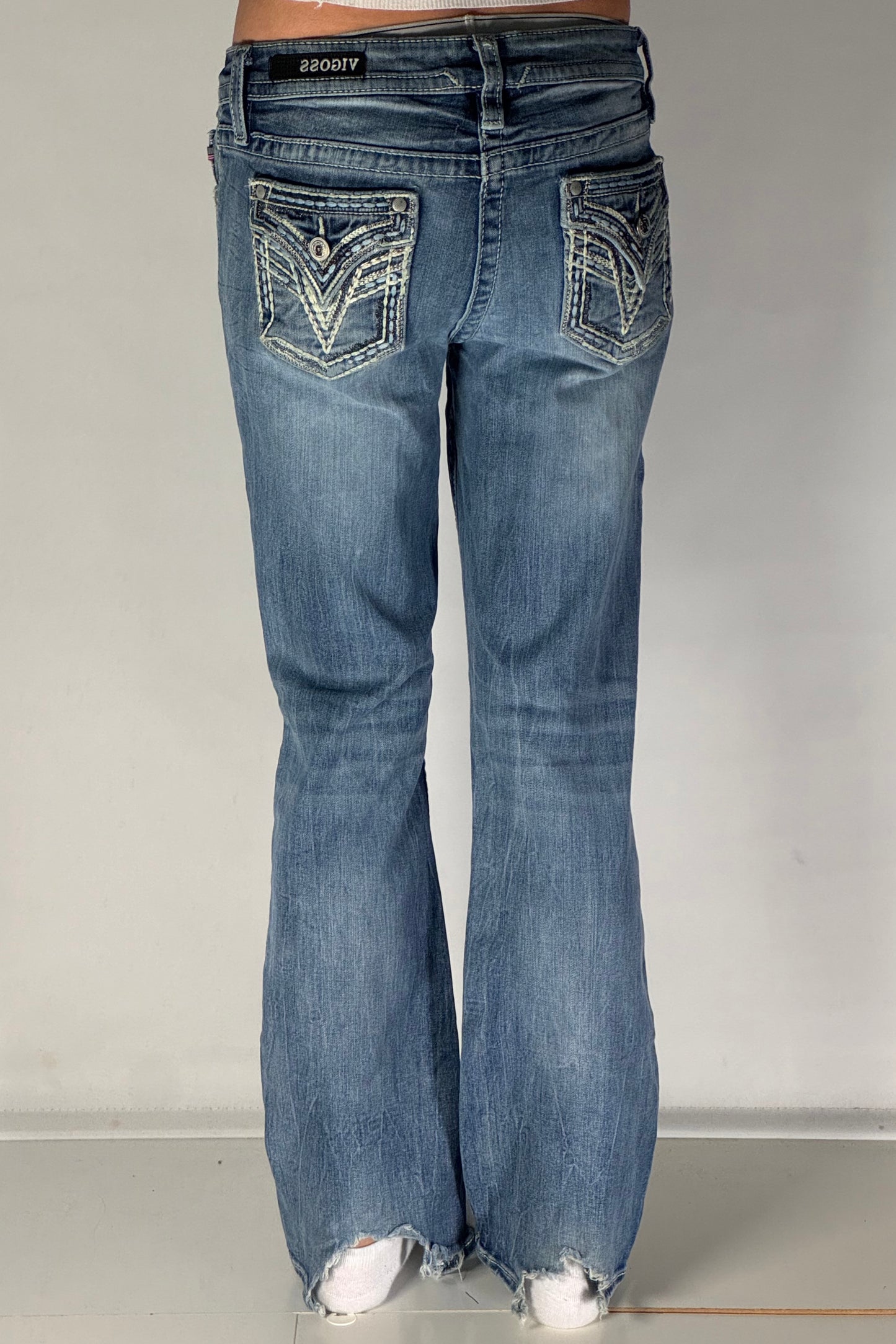 Lågmidjade jeans stl: S