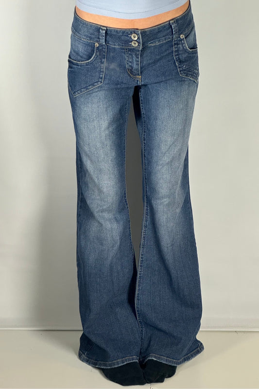 Lågmidjade jeans stl: L