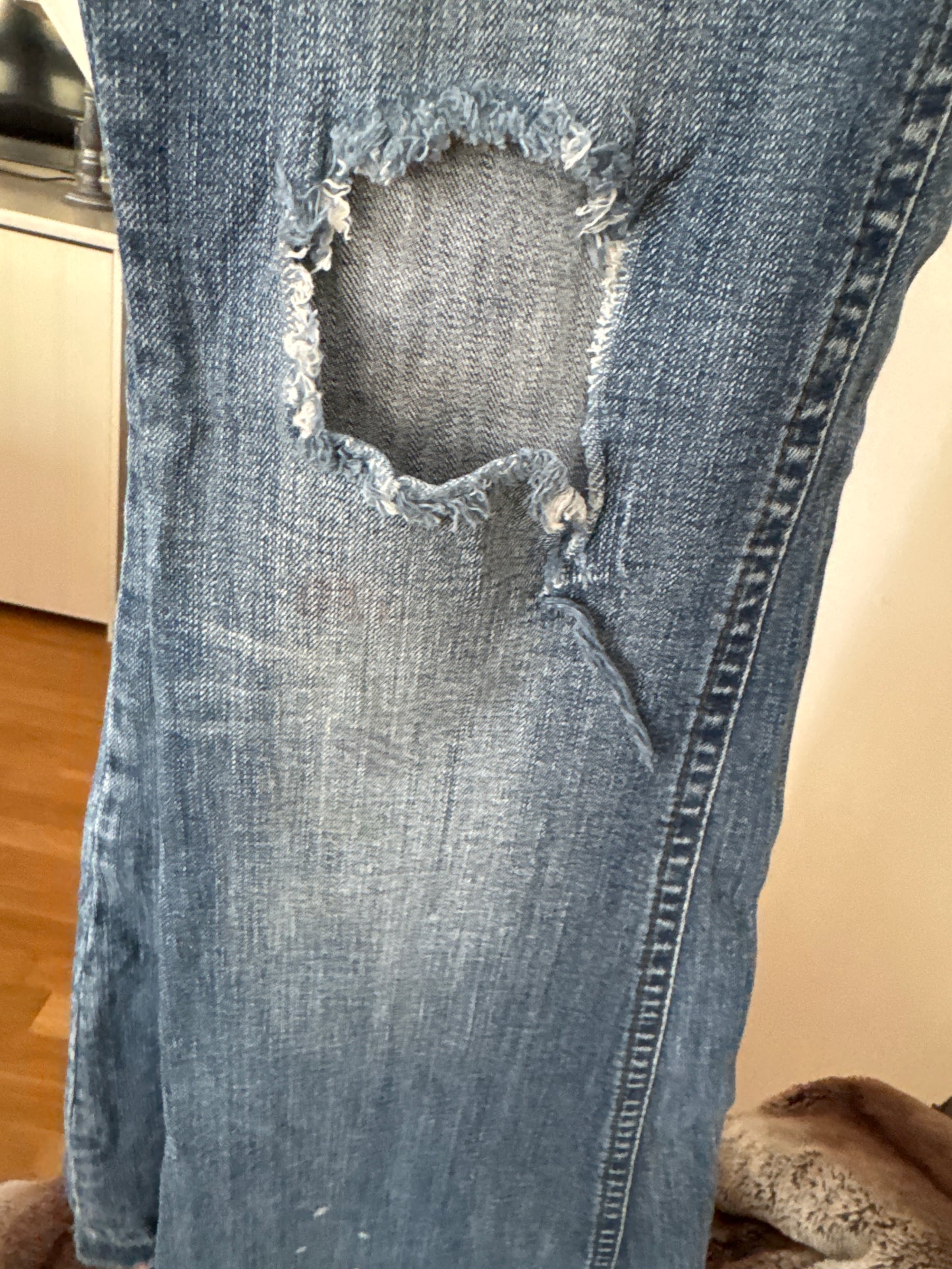 Lågmidjade jeans stl: S