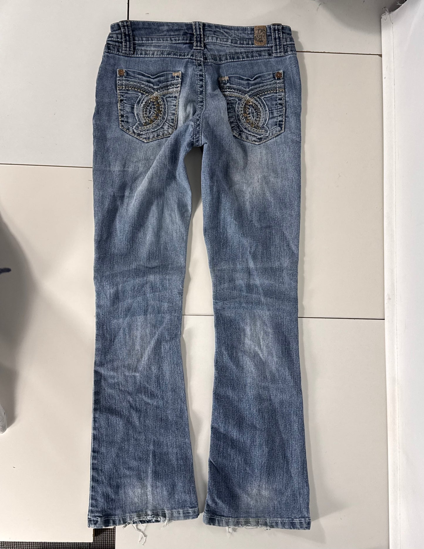 Lågmidjade jeans stl: S