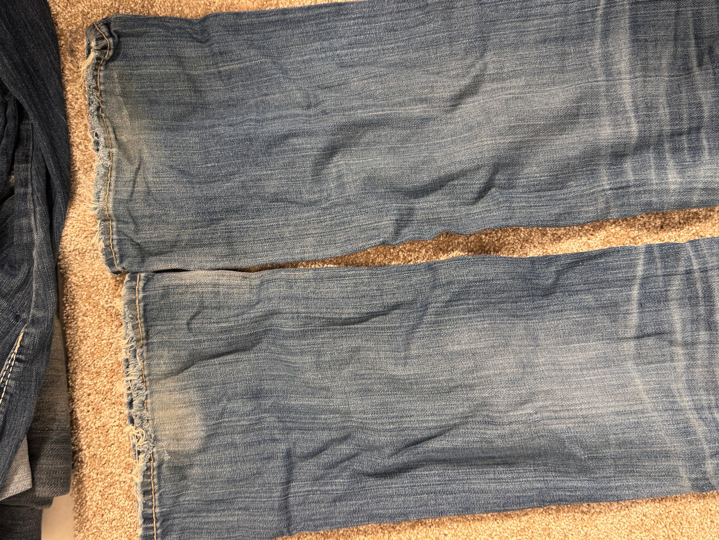 Lågmidjade jeans stl: S