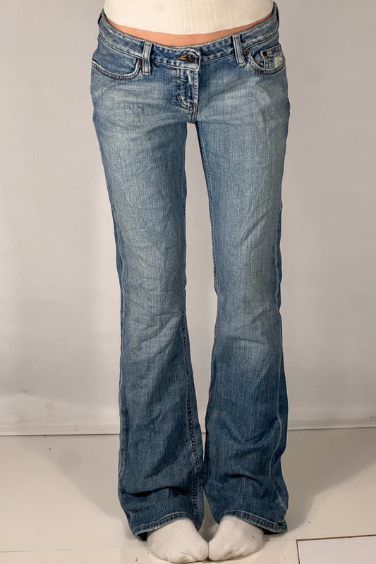 Lavtaljede jeans str: S/M