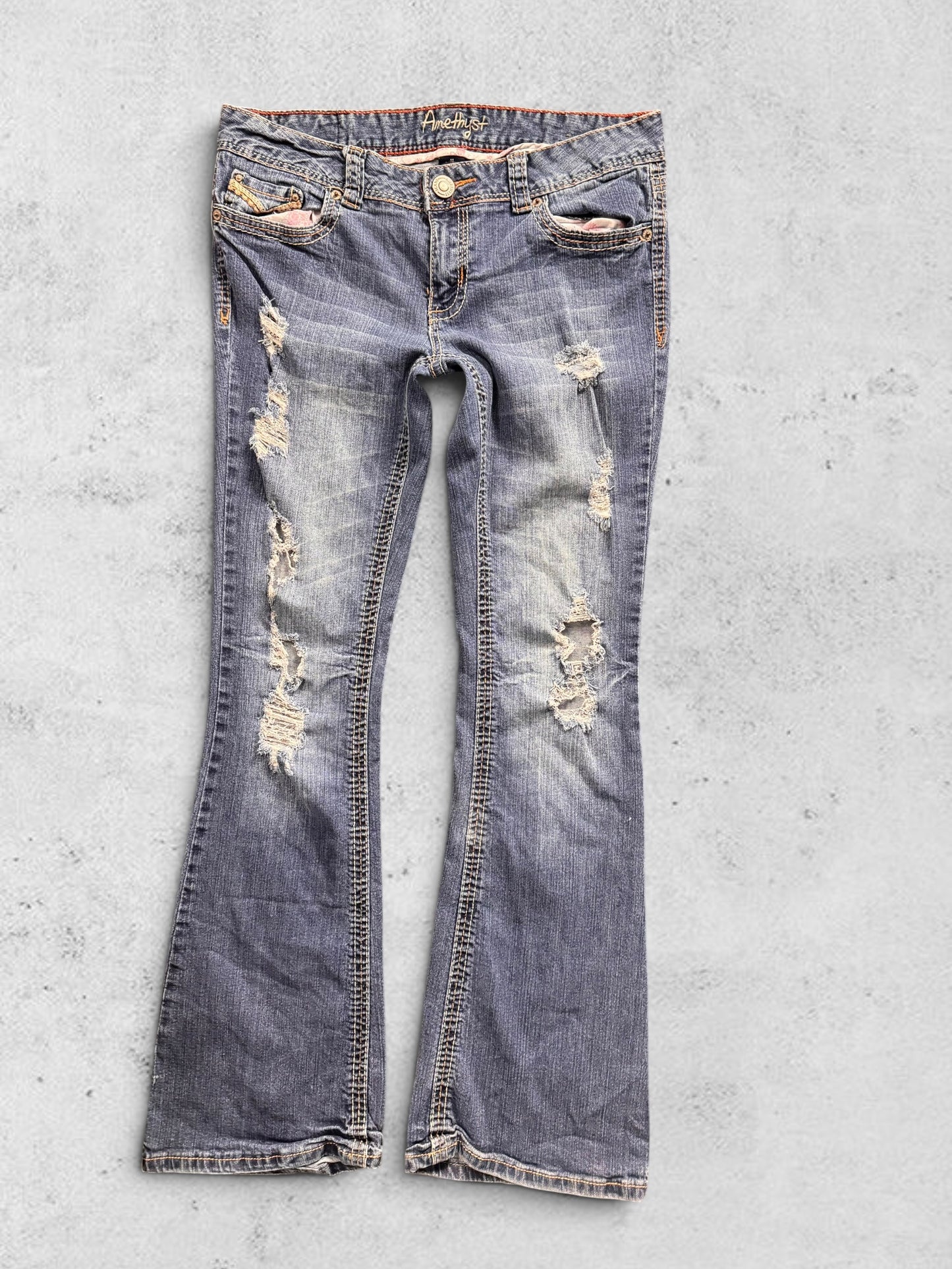 Lågmidjade jeans stl: M
