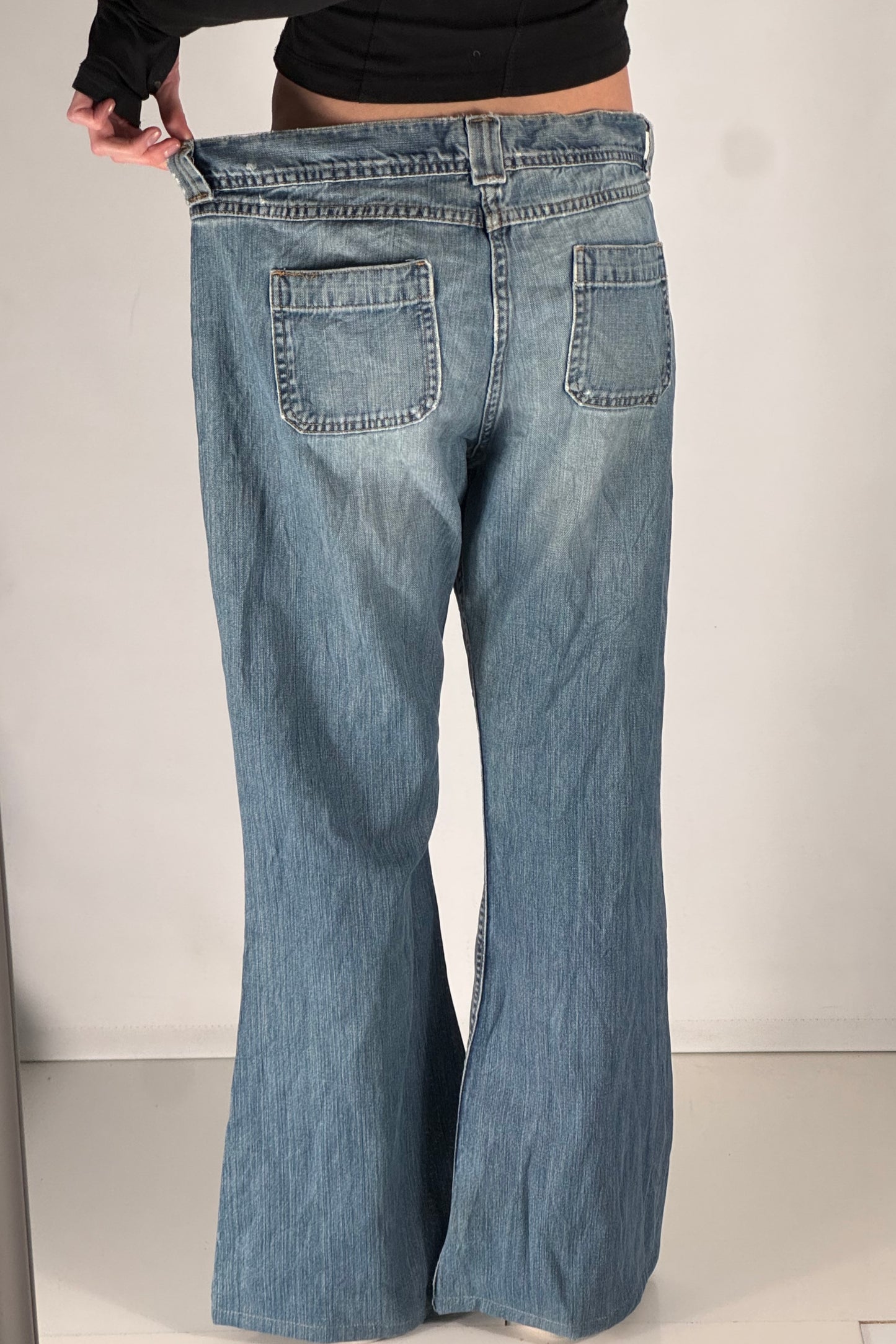 Lågmidjade jeans stl: L