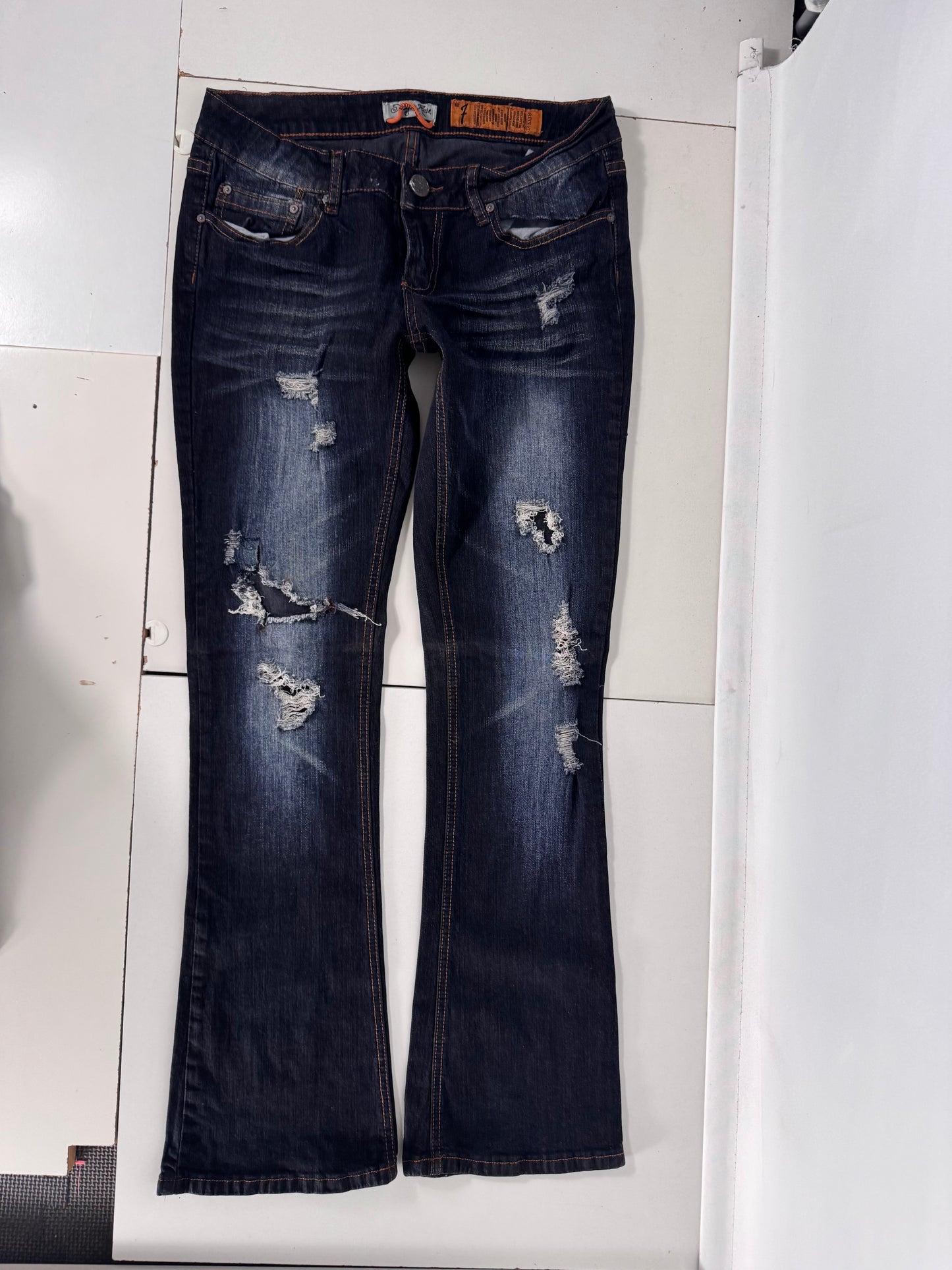 Lågmidjade jeans stl: S