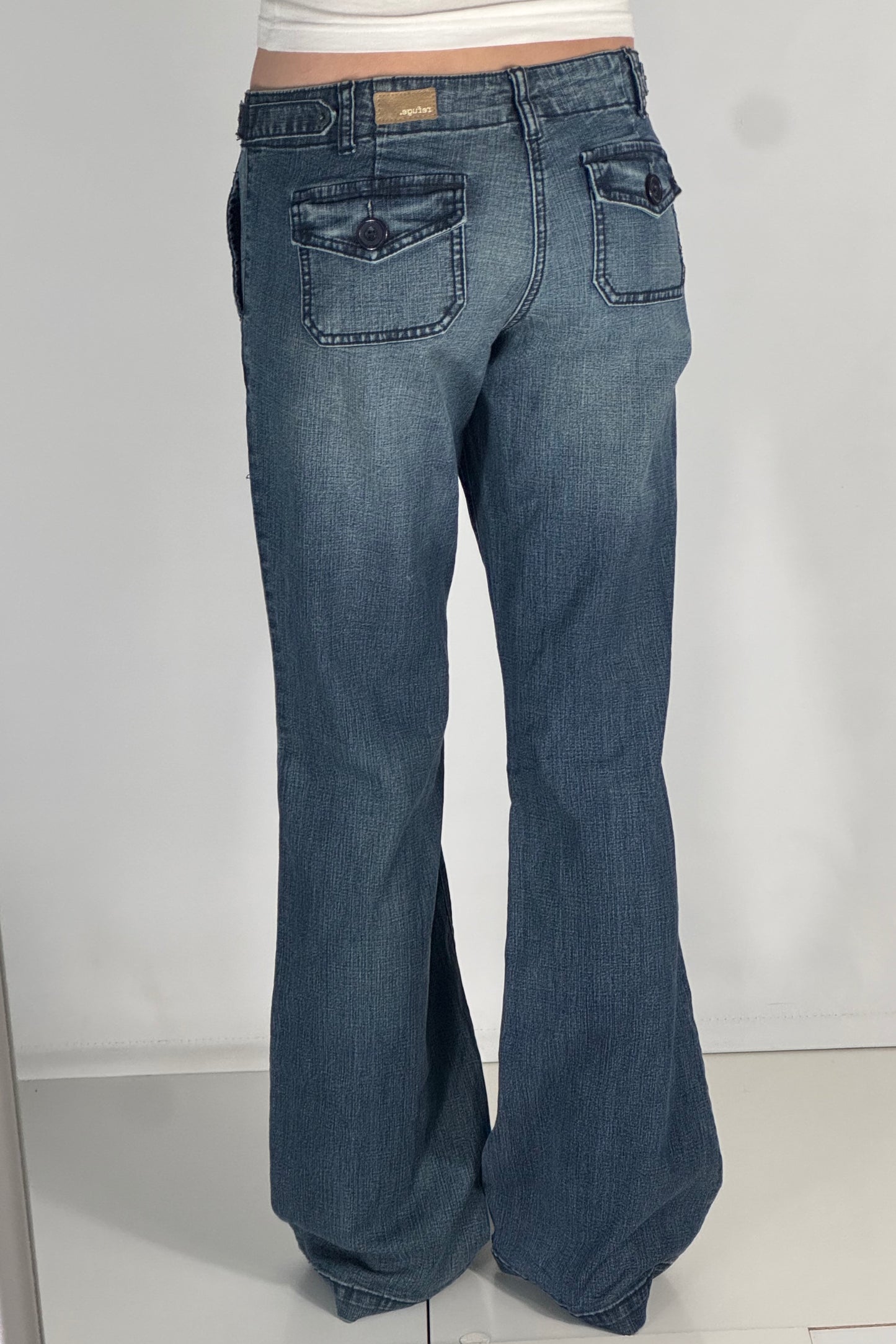 Lågmidjade jeans stl: S