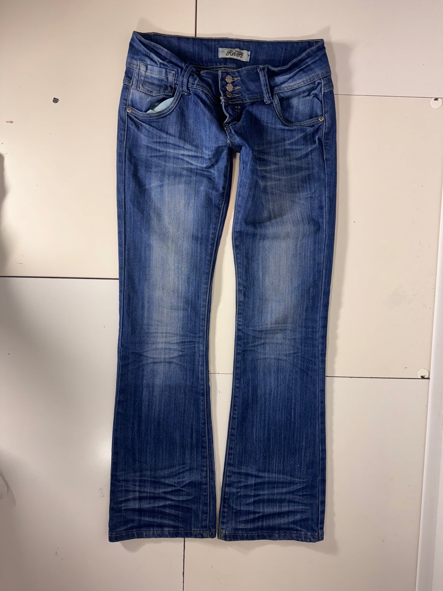 Lågmidjade jeans stl: S