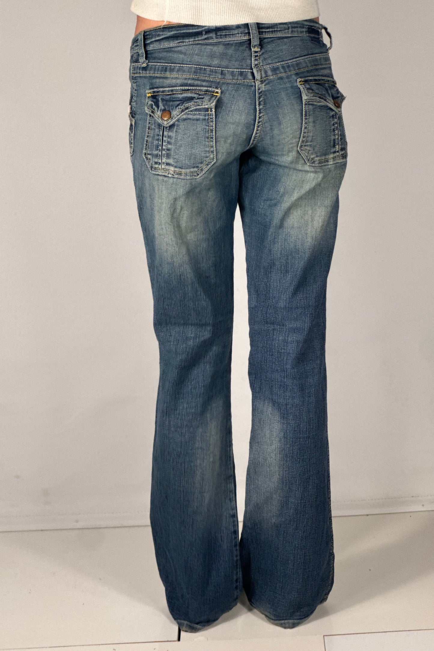 Lavlivede jeans str: XS