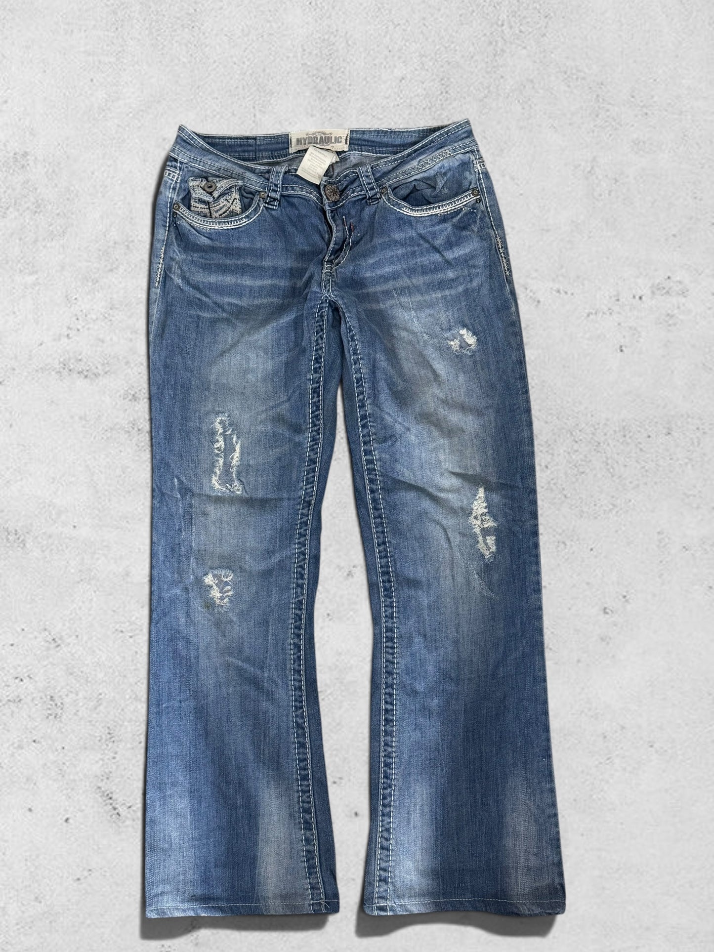 Lågmidjade jeans stl: S