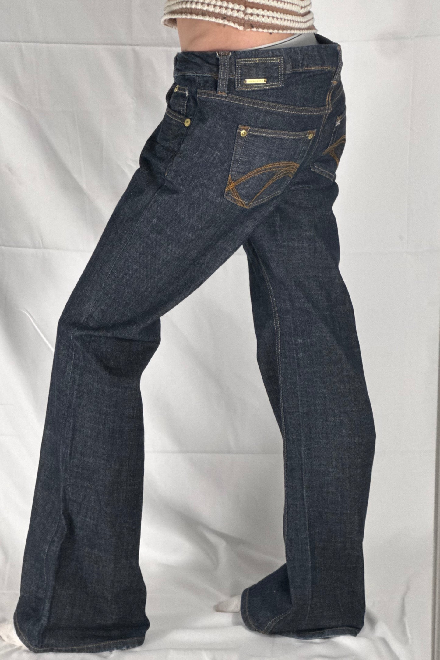Lågmidjade jeans stl: M