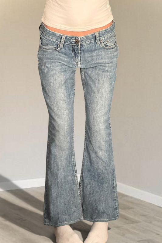 Lågmidjade jeans stl: M