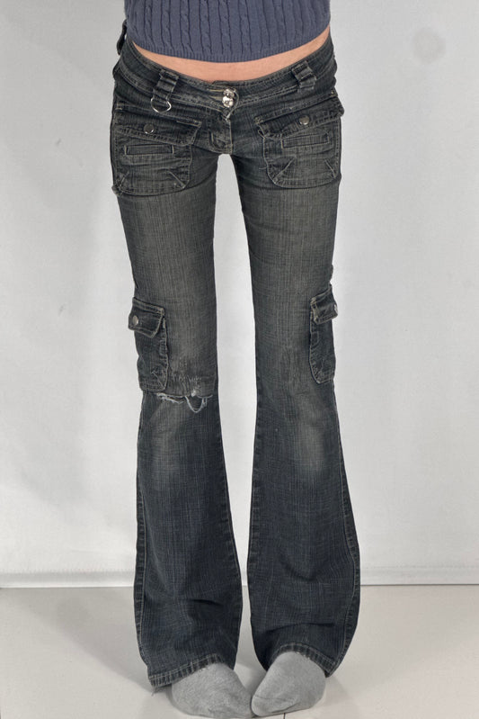 Lavtaljede jeans str: XS
