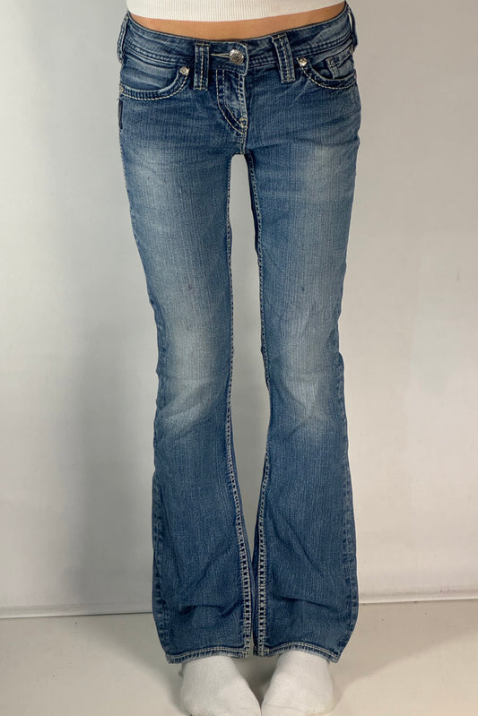 Lågmidjade jeans stl: XS