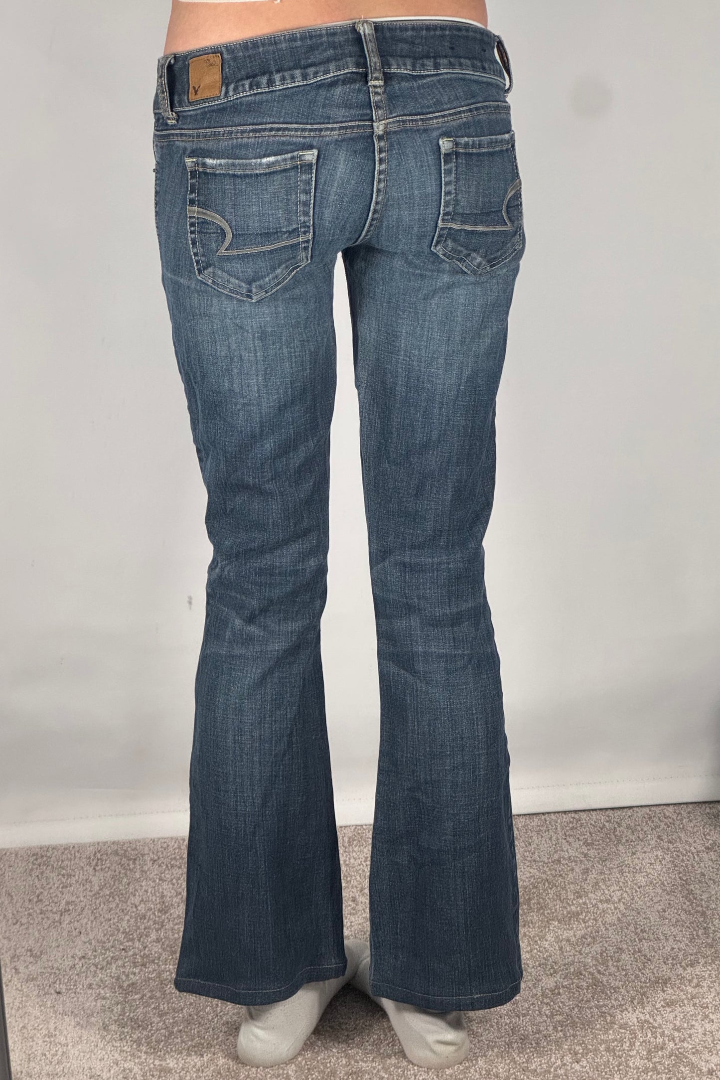 Lågmidjade jeans stl: S