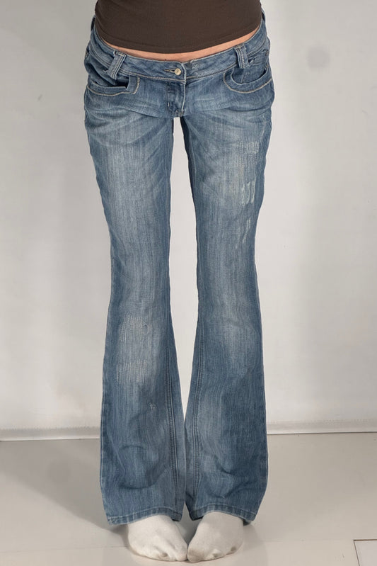 Lågmidjade jeans stl: S