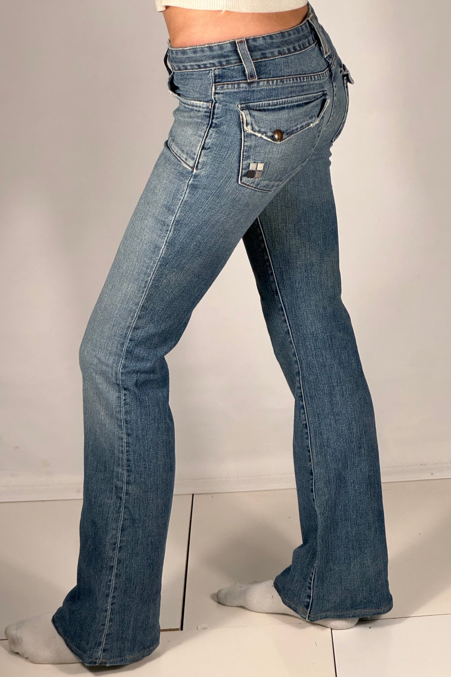 Lavtaljede jeans str: XS