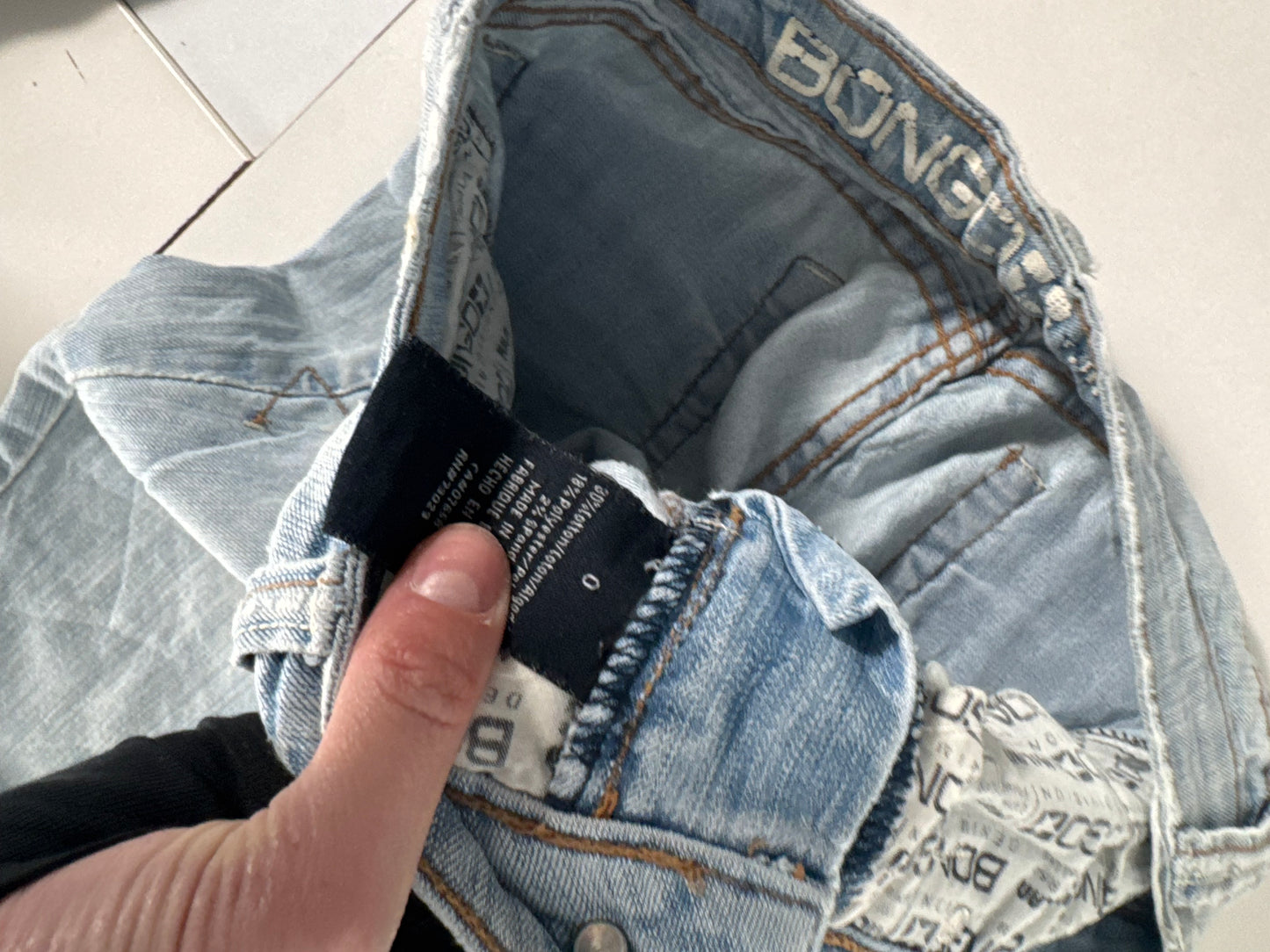 Lågmidjade jeans stl: XS