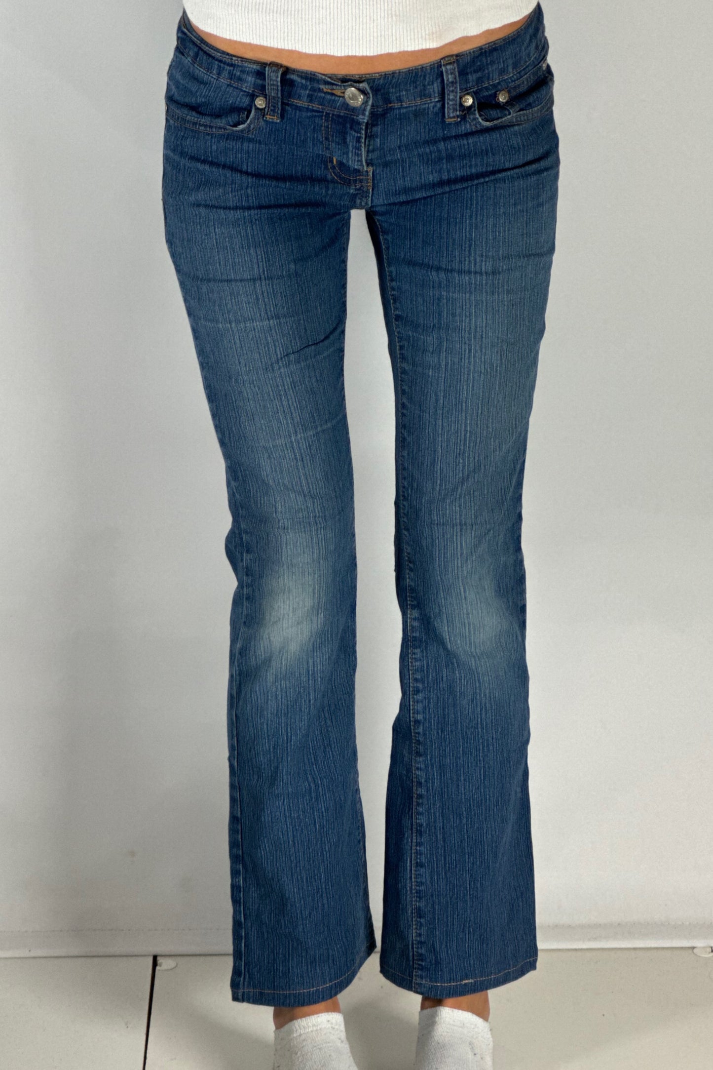 Lågmidjade jeans stl: S