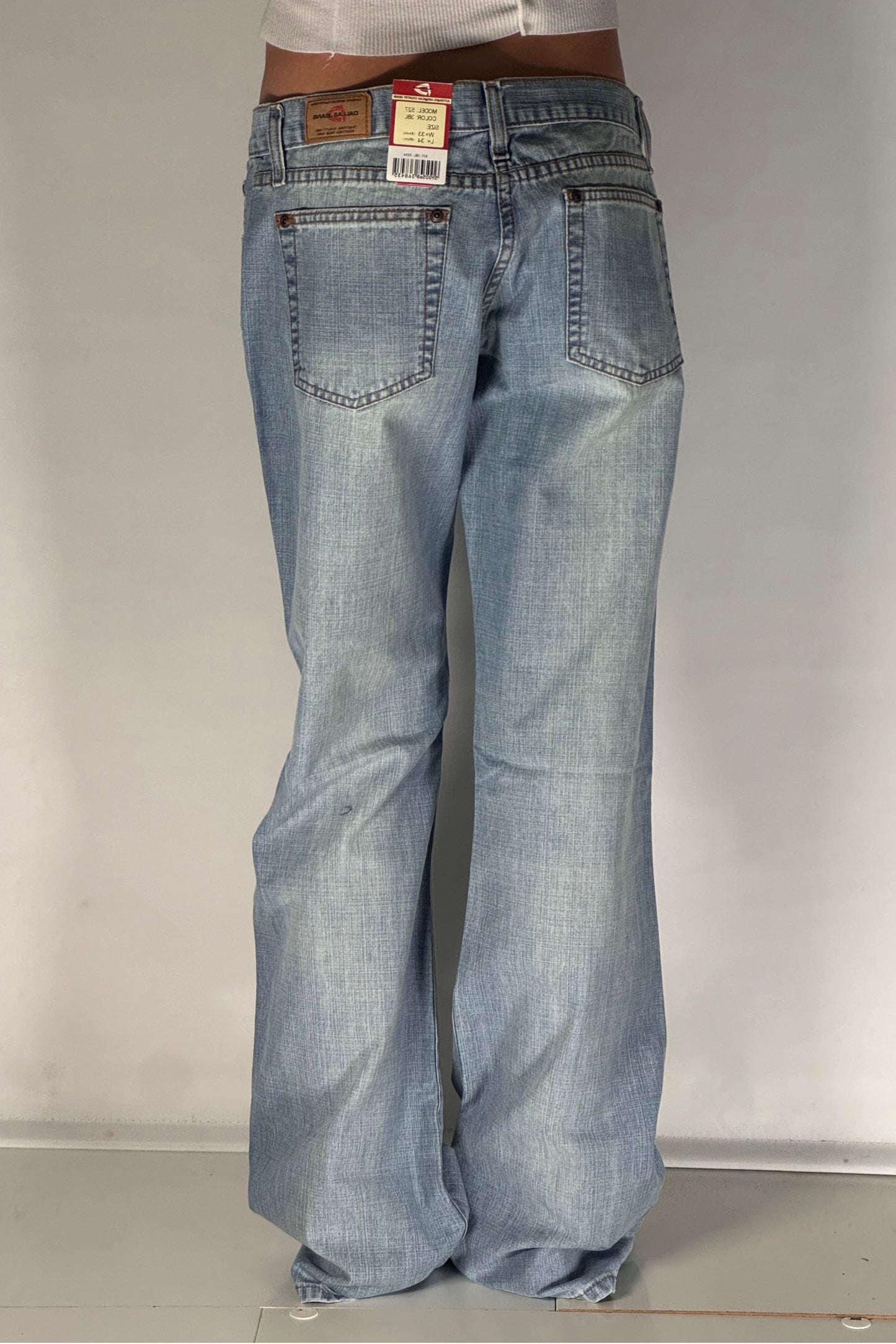Lågmidjade jeans stl: S/M