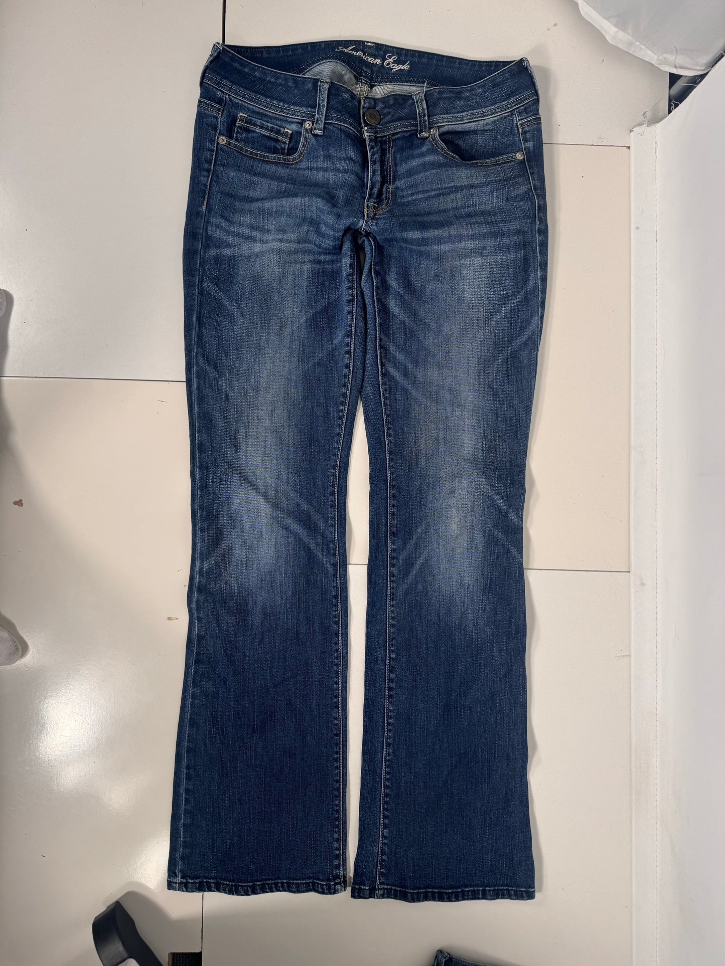 Lågmidjade jeans stl: M