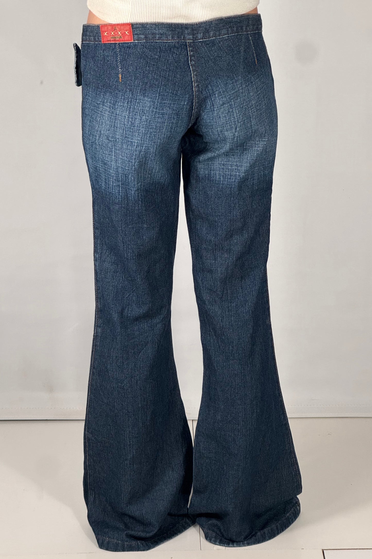 Lågmidjade jeans stl: S