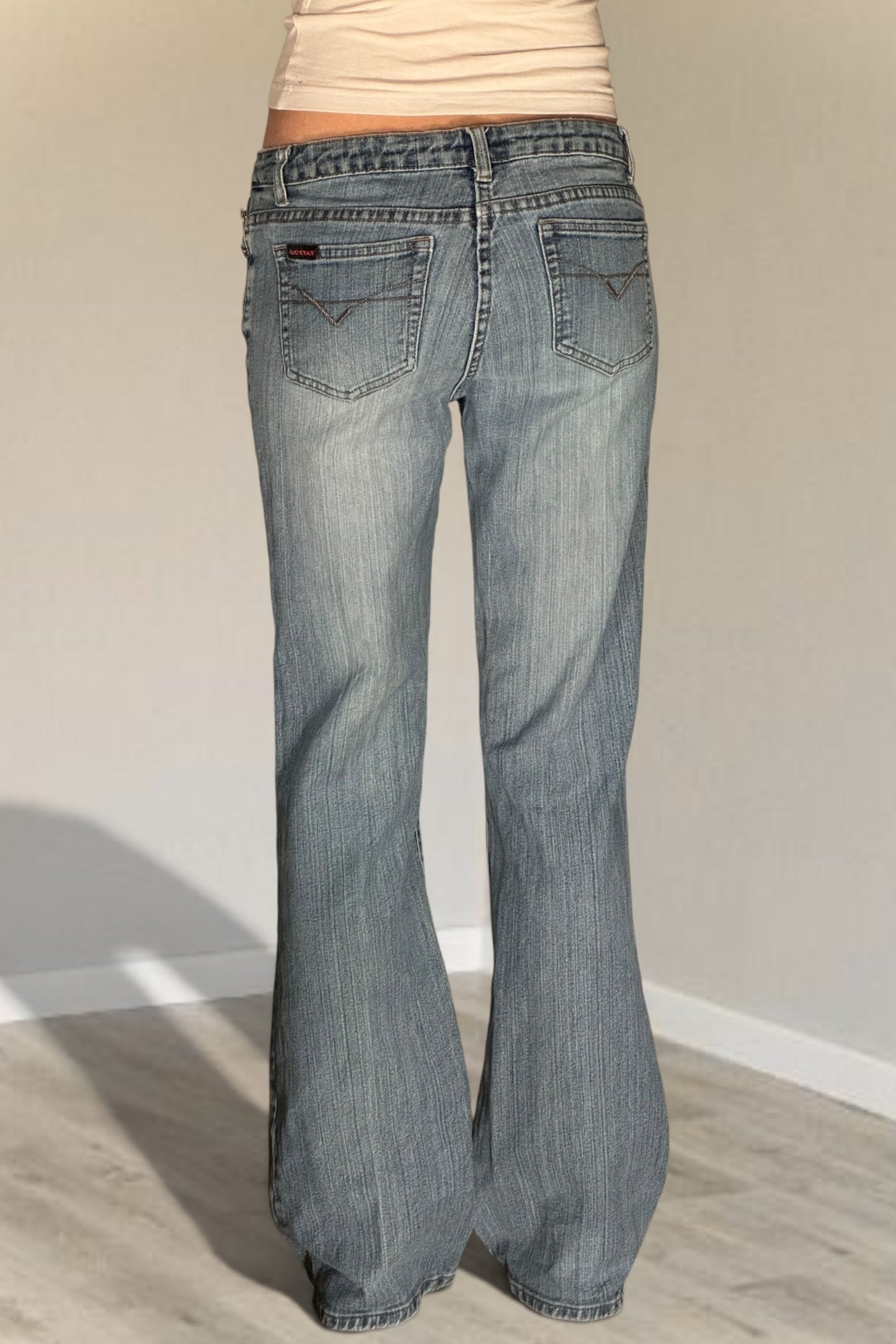 Lågmidjade jeans stl: S