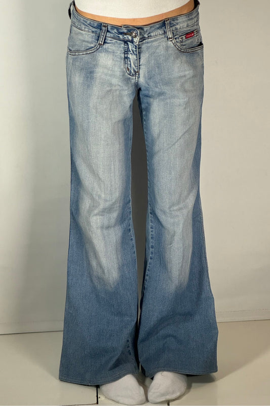 Lågmidjade jeans stl: M