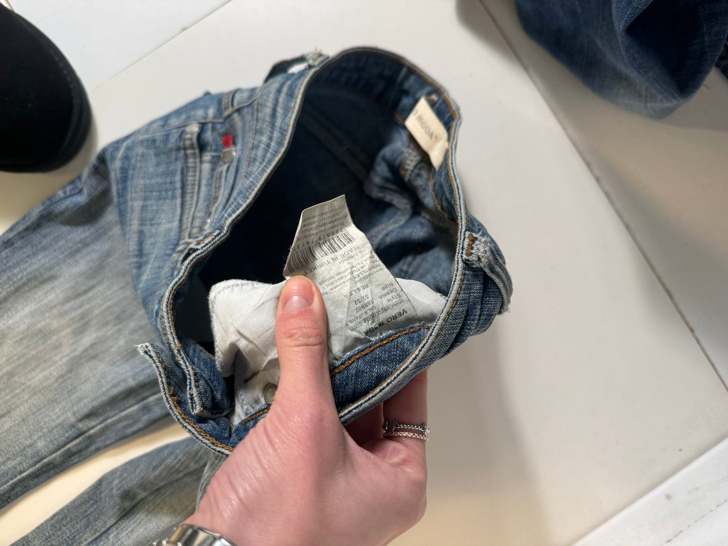 Lågmidjade jeans stl: XXS