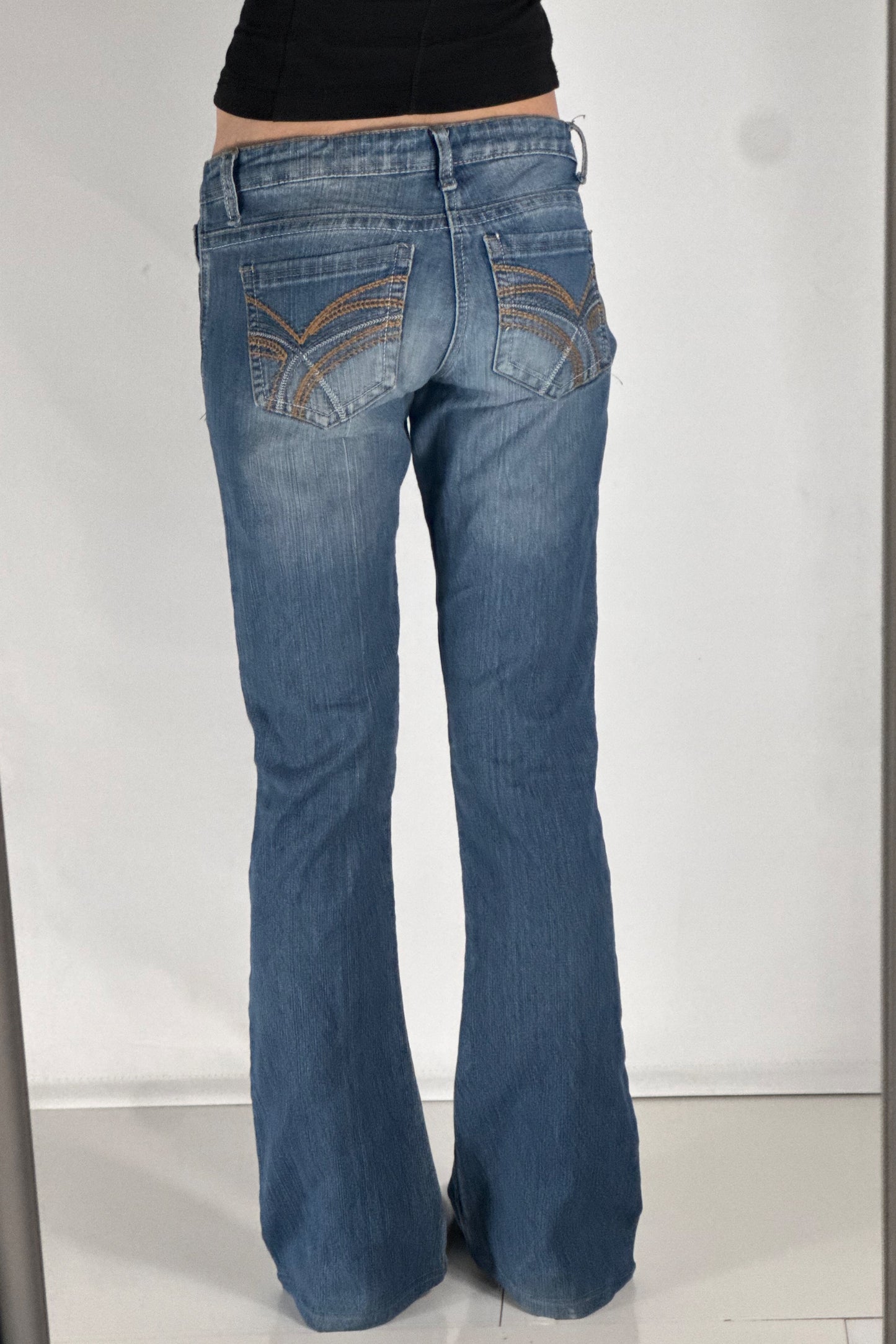 Lågmidjade jeans stl: S
