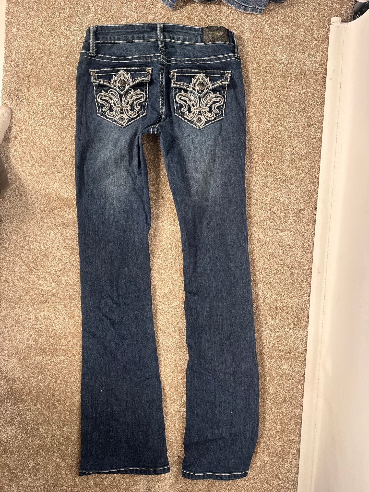 Lågmidjade jeans stl: XS