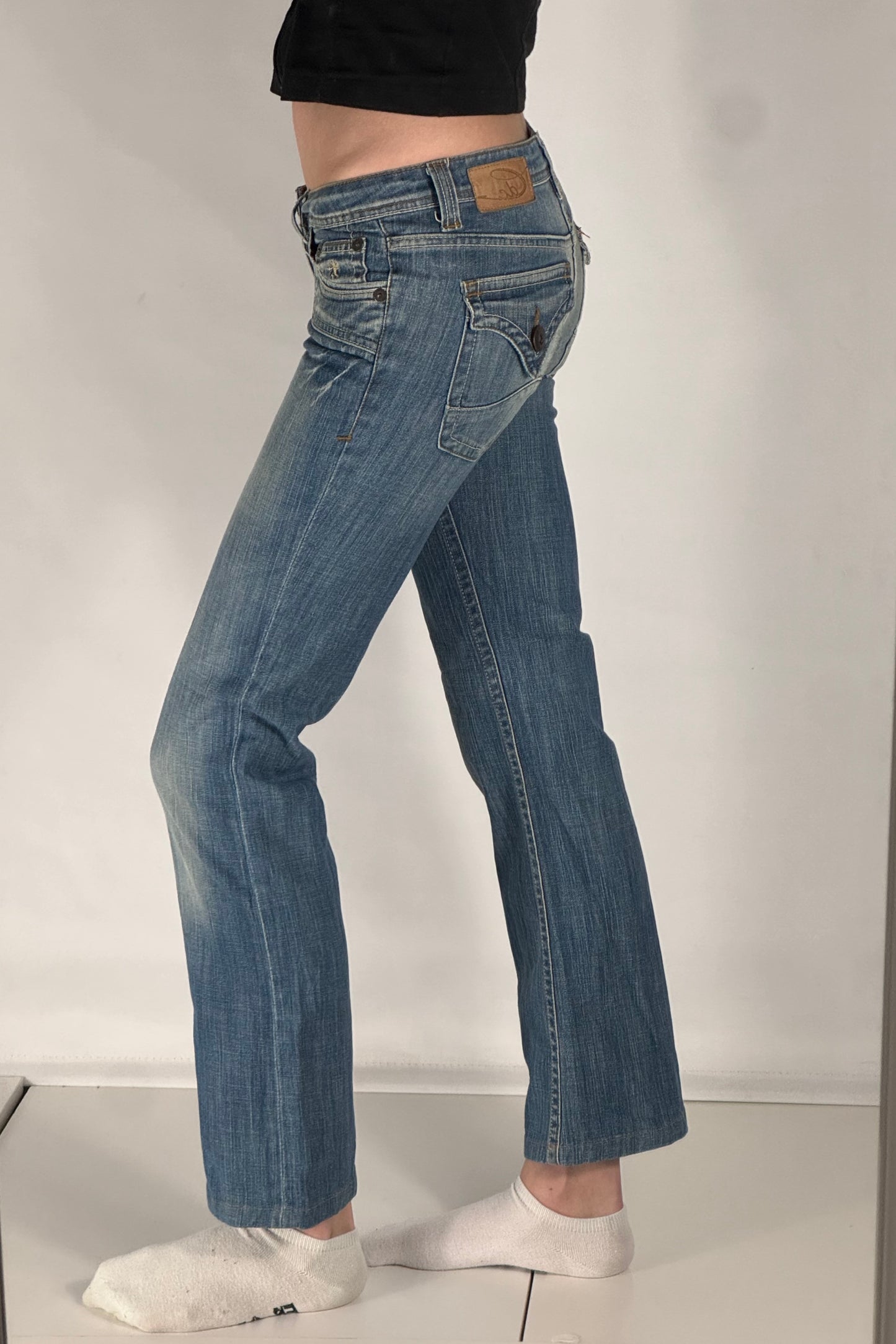 Lågmidjade jeans stl: XXS