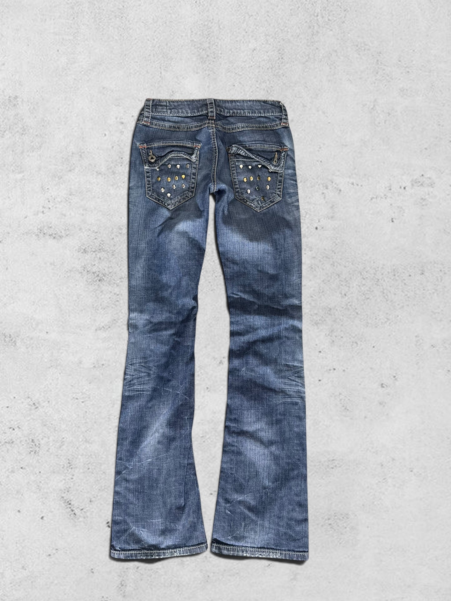 Lågmidjade jeans stl: XXS