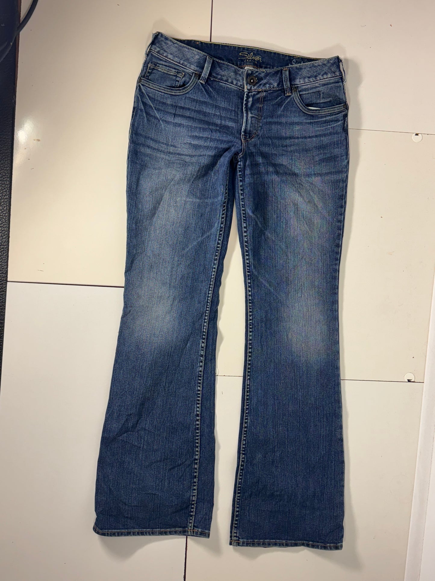 Lågmidjade jeans stl: L