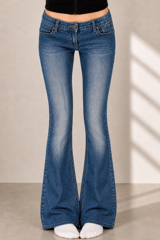 Lågmidjade jeans stl: S