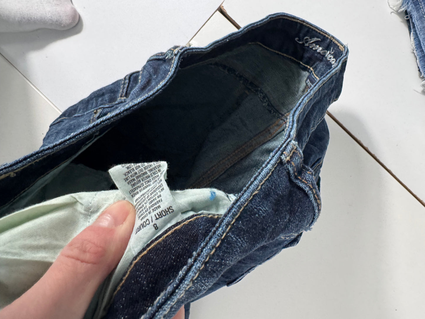 Lågmidjade jeans stl: M