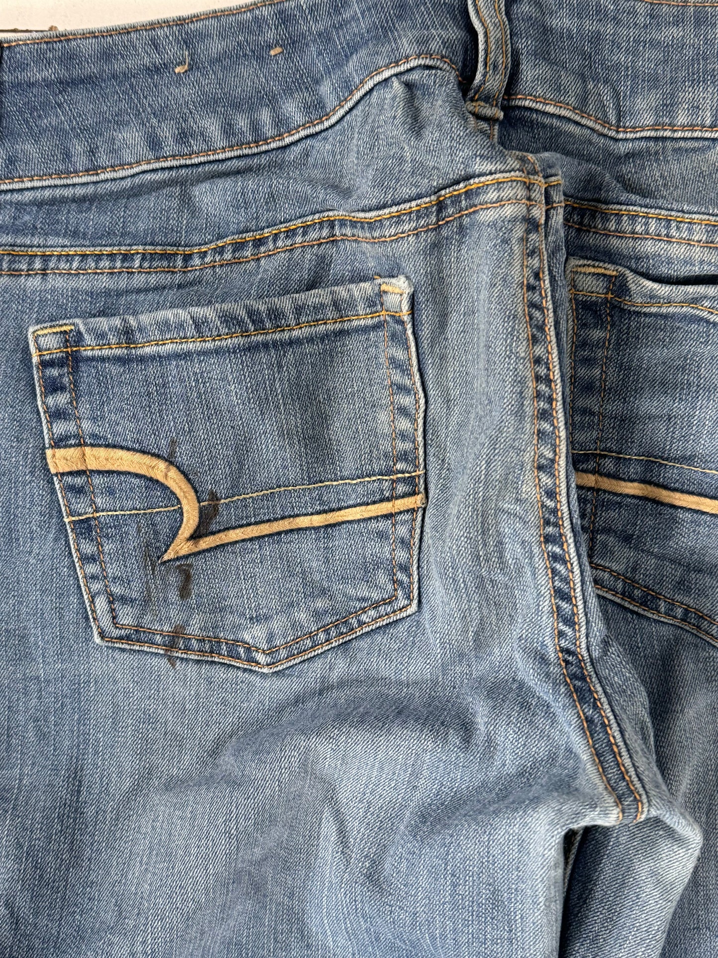 Lågmidjade jeans stl: S