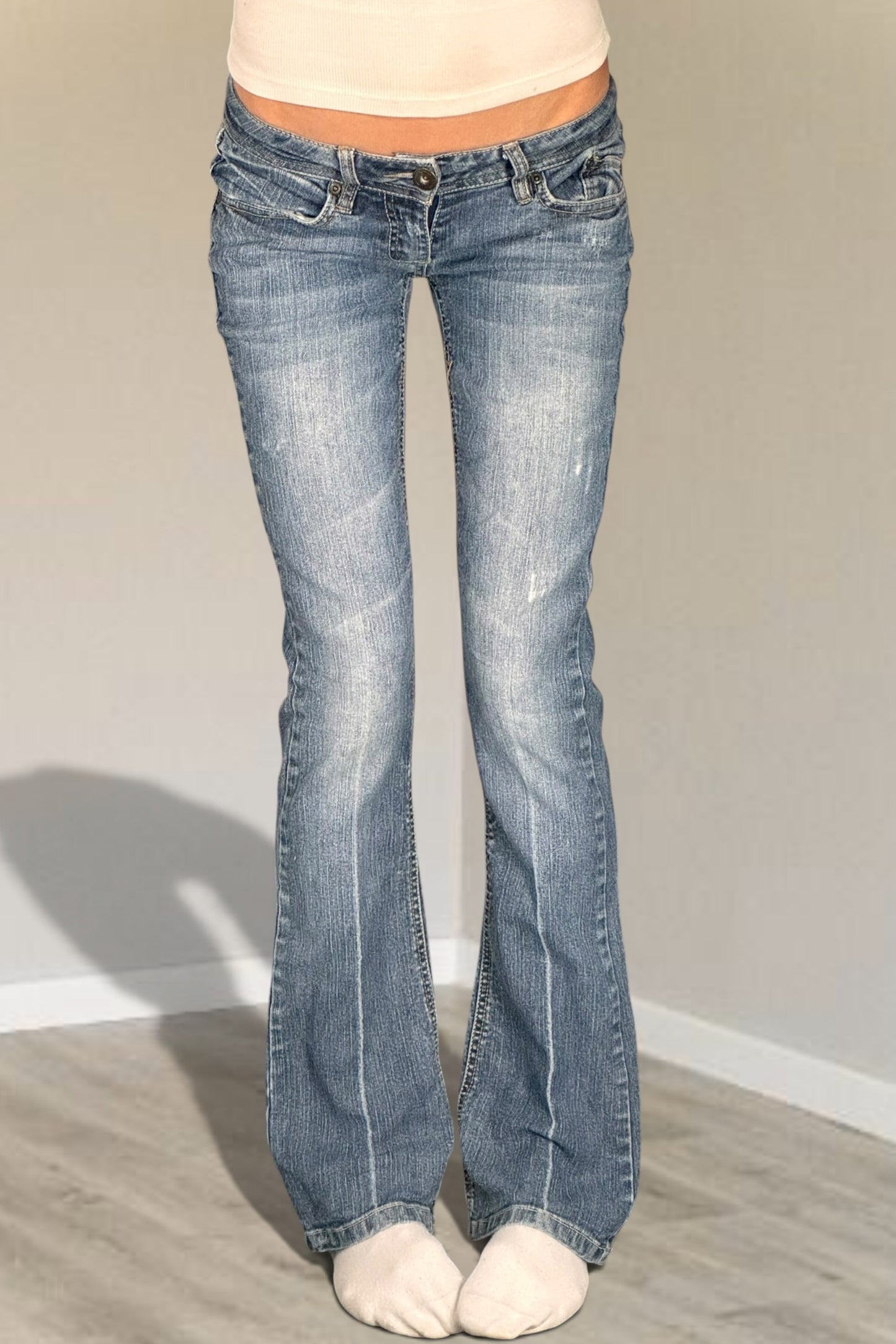 Lågmidjade jeans stl: XS